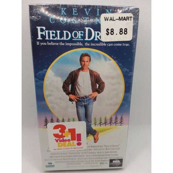 Field of Dreams VHS Home Video Kevin Costner Sealed 1989 - Picture 7 of 7